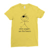 safety goggles Ladies Fitted T-Shirt