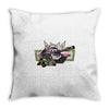peace through tyranny Throw Pillow