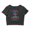 Thyroid Cancer Warrior Crop Top