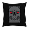 peek mosaic Throw Pillow