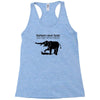 elephants never forget and they never forgive t shirt funny mens tee n Racerback Tank
