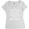 Dear Daddy, Thanks for Being my Dad Baby Boy Letter to Father Women's Triblend Scoop T-shirt