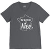 nice is nice V-Neck Tee