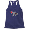 i heart pi day Racerback Tank