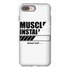 muscles installing iPhone 8 Plus
