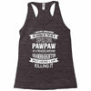 Super Cool Pawpaw Of A Freaking Awesome Granddaughter Racerback Tank