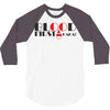 blood first 3/4 Sleeve Shirt