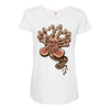 in space no one can hear you scream Maternity Scoop Neck T-shirt