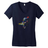 t'rex Women's V-Neck T-Shirt