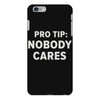 nobody cares iPhone 6 Plus/6s Plus Case