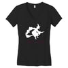 witch halloween fancy Women's V-Neck T-Shirt