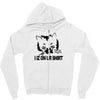 i iz on your shirt funny lolcat geek nerd tee cat s 3xl Zipper Hoodie