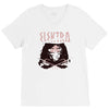 crimson red V-Neck Tee
