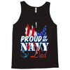 navy dad Tank Top