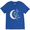 i love you to the moon and back babygrow V-Neck Tee