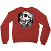 skull hexagon Crewneck Sweatshirt