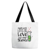 Made With Lots Of Love And a Little Science Tote Bags