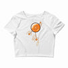 plutonium powers this shirt Crop Top