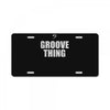 bass it's a groove thing License Plate