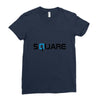 square Ladies Fitted T-Shirt