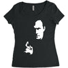 steven seagal   high quality Women's Triblend Scoop T-shirt