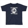 my dachshund rides shotgun Toddler T-shirt