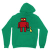 bird powered robot Unisex Hoodie