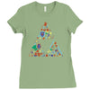 zelda item triforce Ladies Fitted T-Shirt