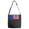 american freedom flag Adjustable Strap Totes