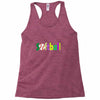 softball neon rhinestud Racerback Tank