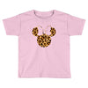Minnie Mouse Leopard Toddler T-shirt