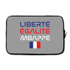 Librate Egalite Mbappe France Laptop sleeve