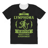 I am a Lymphoma Cancer Survivor - What's Your Superpower? All Over Women's T-shirt