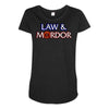 law &amp; mordor Maternity Scoop Neck T-shirt