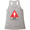 404 error girlfriend not found Racerback Tank