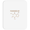 Powered By Caffeine Molecule Mousepad