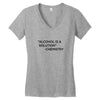 Alcohol Is A Solution Women's V-Neck T-Shirt