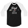 Dad est.2018 3/4 Sleeve Shirt