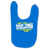 may the mass times force acceleration be with you funny Baby Bibs