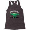 hugasaurus rex Racerback Tank
