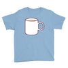 glass and coffee Youth Tee
