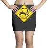 tractor crossing farmer's road warning sign Mini Skirts