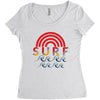 Surf Women's Triblend Scoop T-shirt