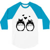 totoro 3/4 Sleeve Shirt