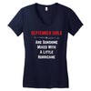 September Girls Women's V-Neck T-Shirt