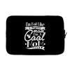 not like a regular mom i'm a cool mom Laptop sleeve