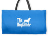 the dogfather english springer spaniel white Weekender Totes