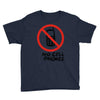 no cell phones Youth Tee