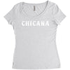 chicana eroded Women's Triblend Scoop T-shirt