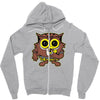 mr. owl Zipper Hoodie